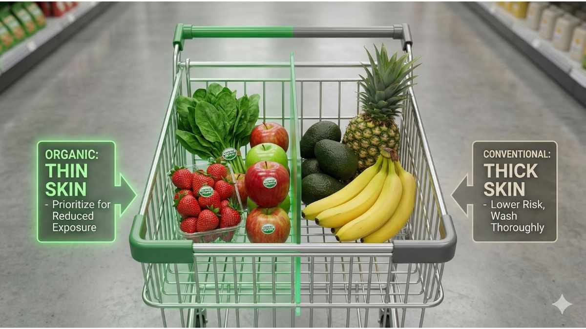 PrefOrganic Priority List for buying organic food on a budget.