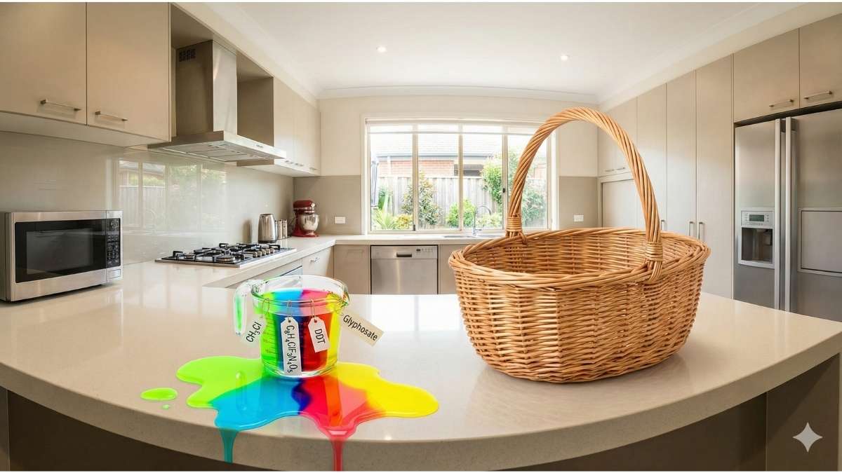 Comparing the risk of the cumulative cocktail of pesticides in food to the safety of organic food purchases. Comparing the risk of the cumulative cocktail of pesticides in food to the safety of organic food purchases.