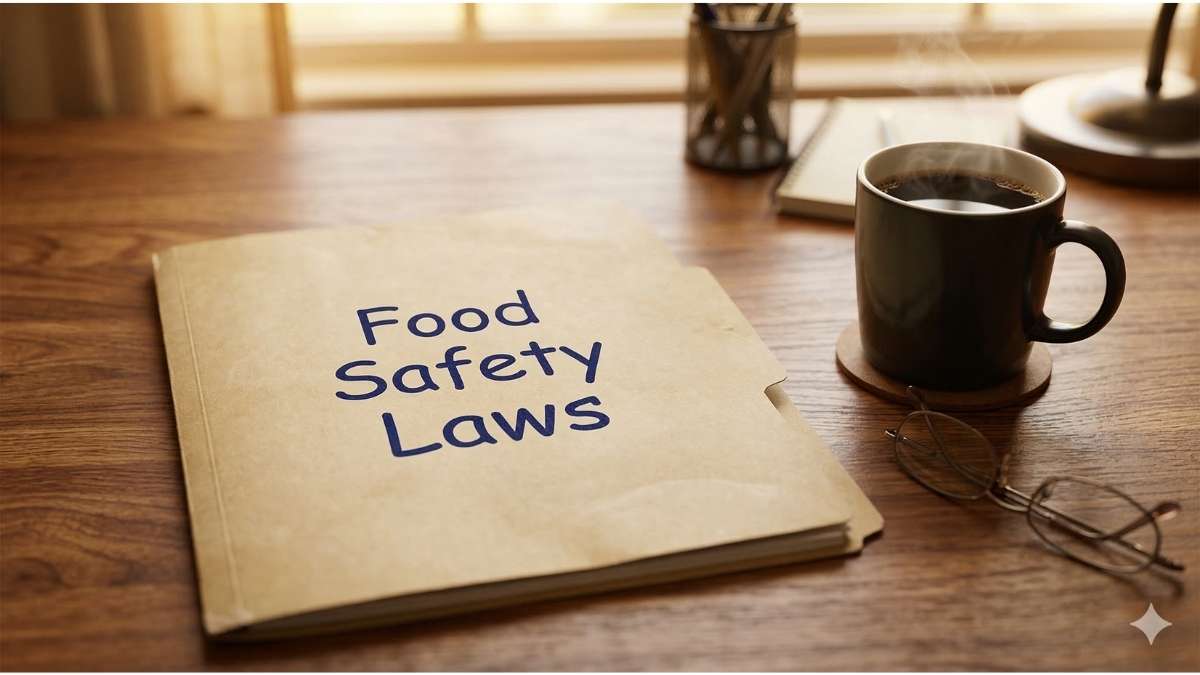 A clipboard with lab test results and a thermometer on a counter.