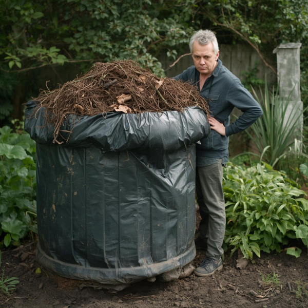 messy compost